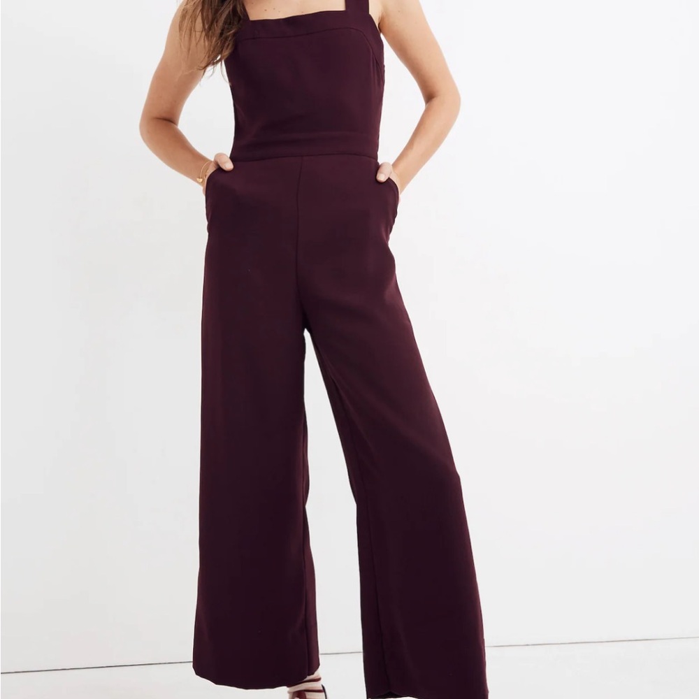 Madewell Plum Jumpsuit